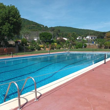 Apartamento Loft, Jardin Y Piscina Privada Romanyá de la Selva Kültér fotó